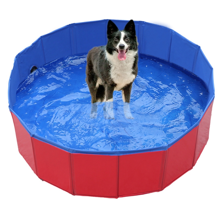 Bath Pool Foldable Bathing Tub Kiddie Pool for Dogs Cats and Kids